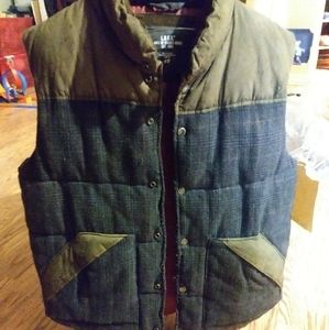 L.O.G.G. VEST COAT BY H&M.